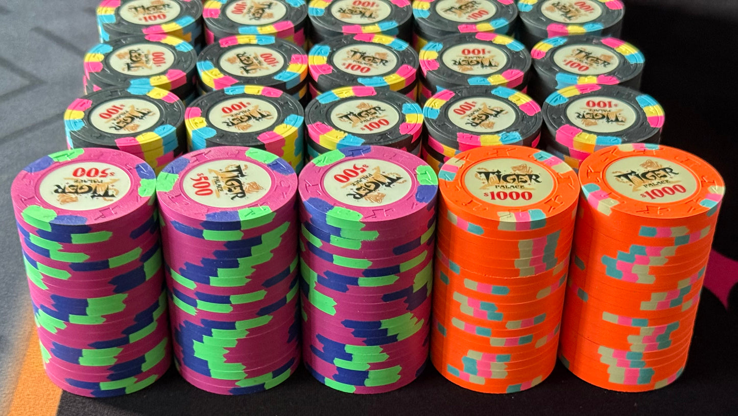 Tiger Palace (Paulson) Cash Set: VIP1 $5/$10  'Vegas' set - 800 chips