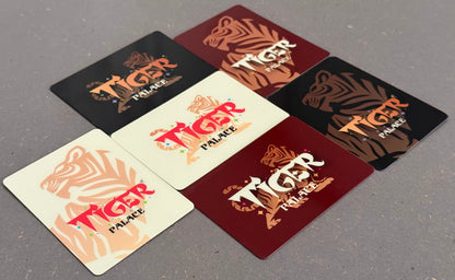 Tiger Palace Cut Cards - Poker Size (set of 6)