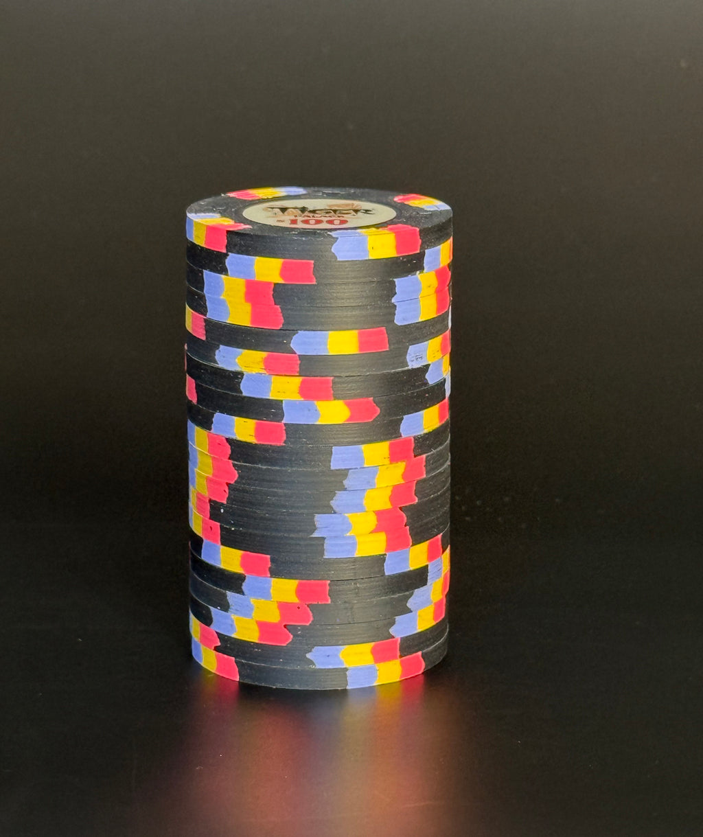 Tiger Palace (Paulson) VIP2 Cash $100 chip - Black 39mm - One Barrel