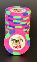 Tiger Palace (Paulson) VIP1 Cash $500 chip - Light Violet (purple) 43mm - One Barrel