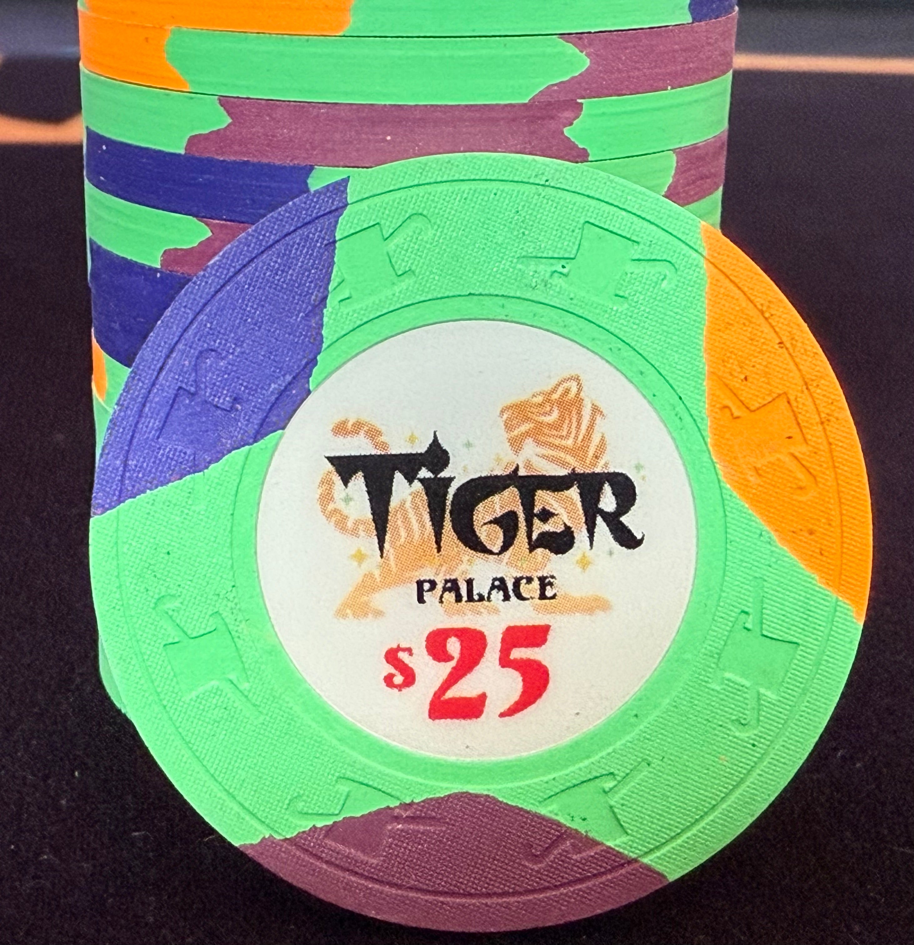 Tiger Palace (Paulson) Tri-moon cash $25 - Green 39mm - One Barrel