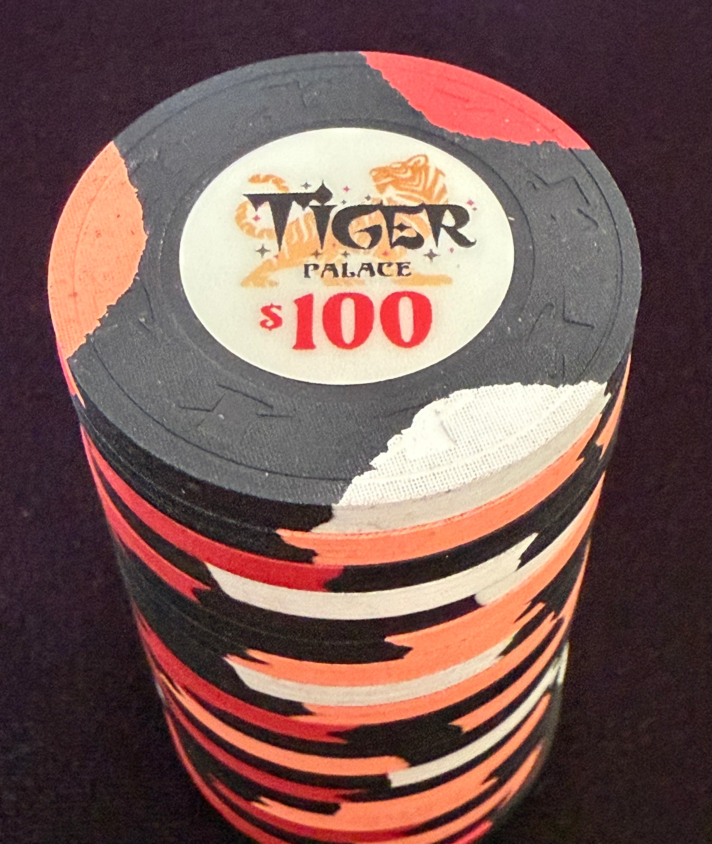 Tiger Palace (Paulson) Tri-moon cash $100 - Black 39mm - One Barrel