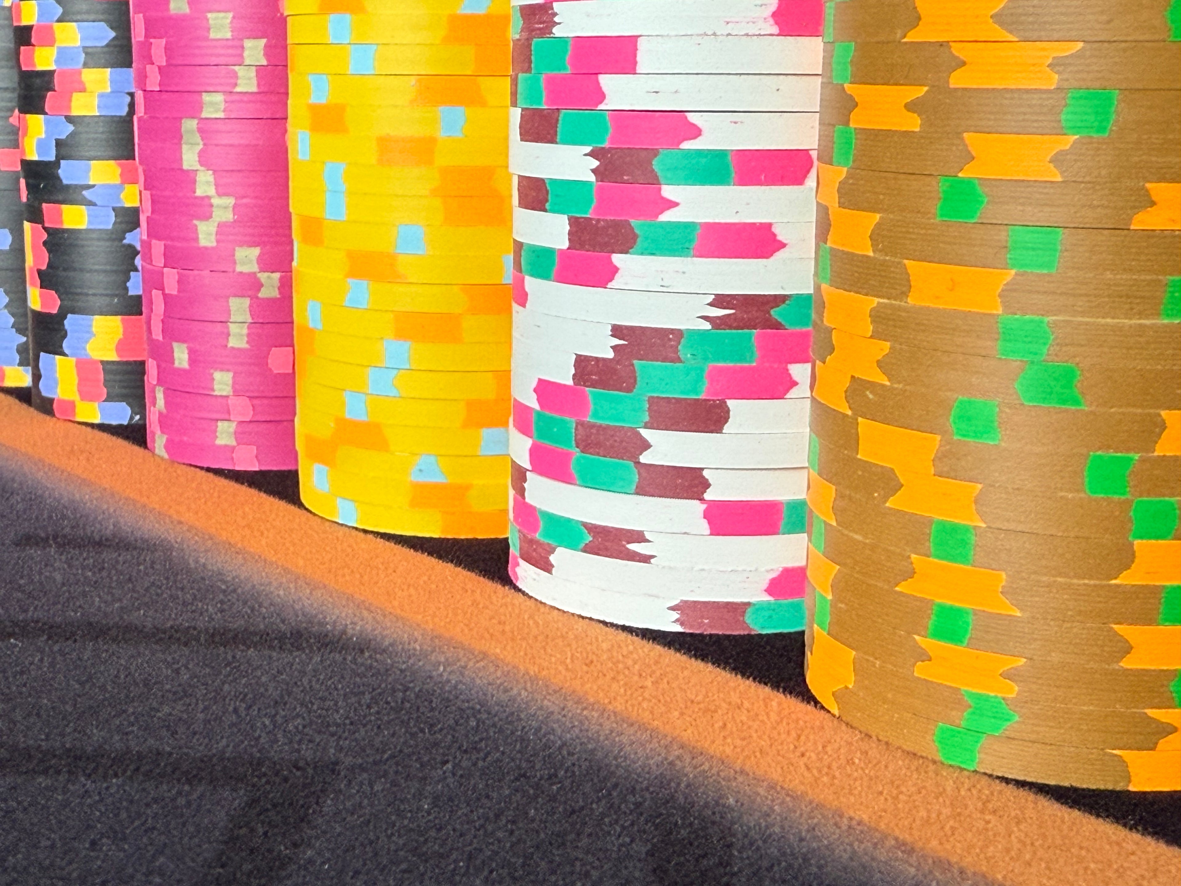 Tiger Palace (Paulson) Cash Set: VIP2 $25/$50 to $50/$100+ 'Vegas' set - 1000 chips