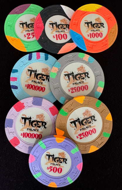 Tiger Palace (Paulson) Sample Set - Misc/Additional (8 chips)