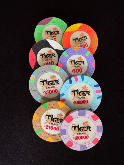 Tiger Palace (Paulson) Sample Set - Misc/Additional (8 chips)