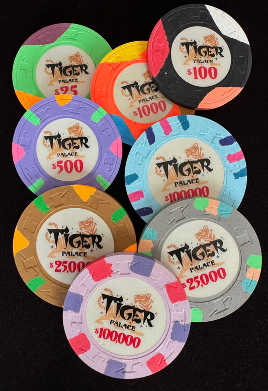 Tiger Palace (Paulson) Sample Set - Misc/Additional (8 chips)