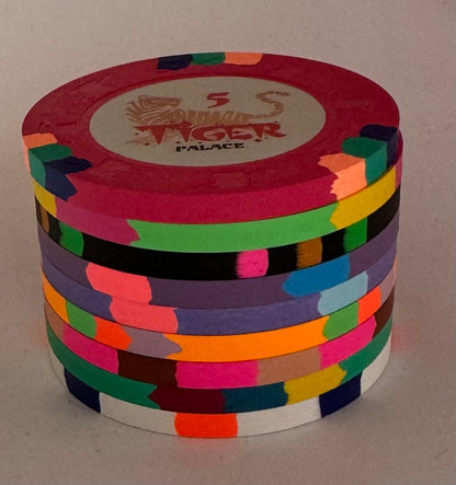 Tiger Palace (Paulson) Sample Set - 43mm Tournament (9 chips)