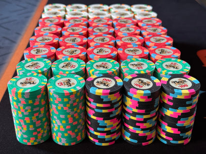 Tiger Palace (Paulson) Cash Set: VIP1 $1/$2 'Vegas' set - 800 chips